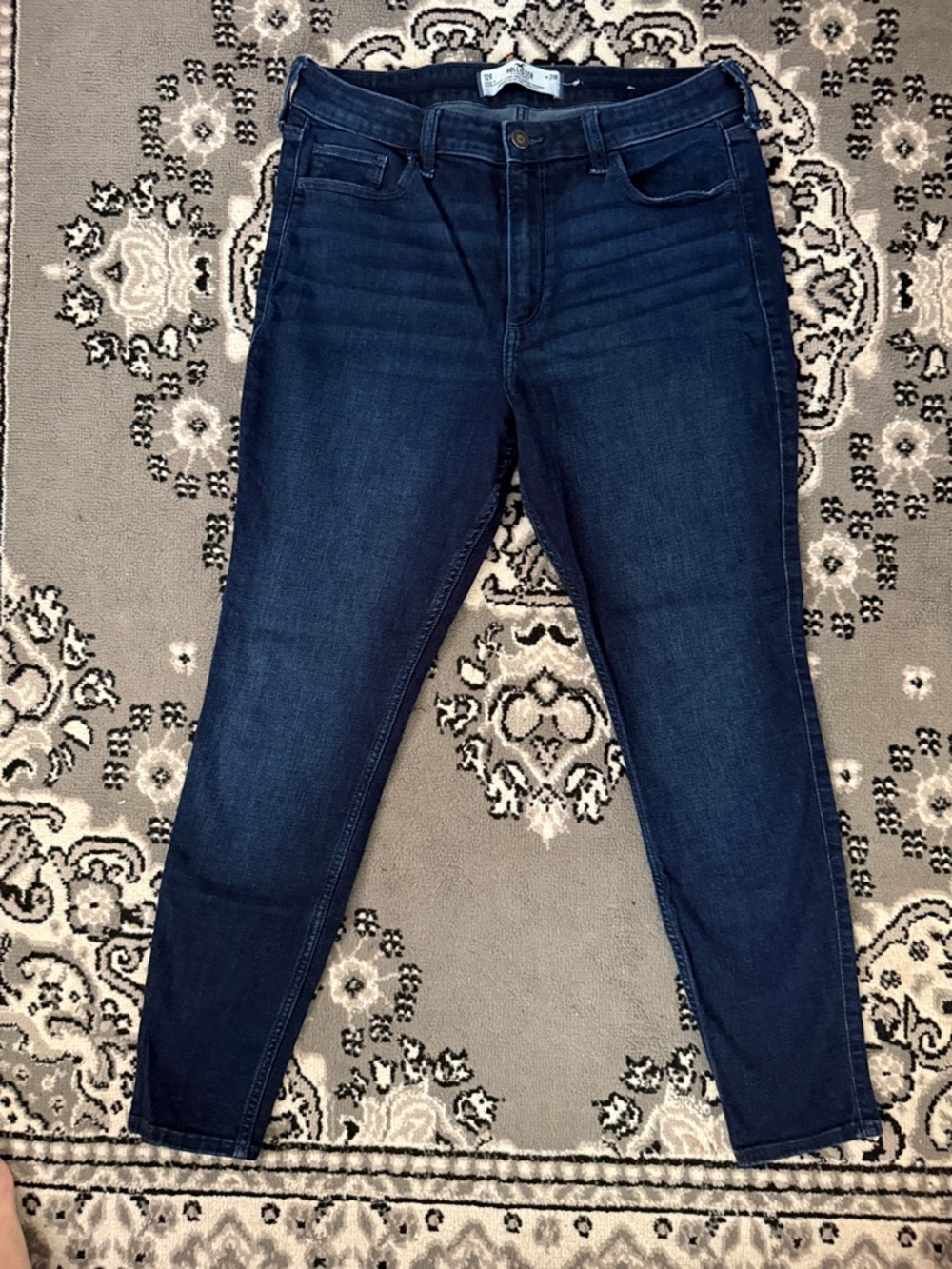 Hollister Women's Dark Indigo Skinny Jeans